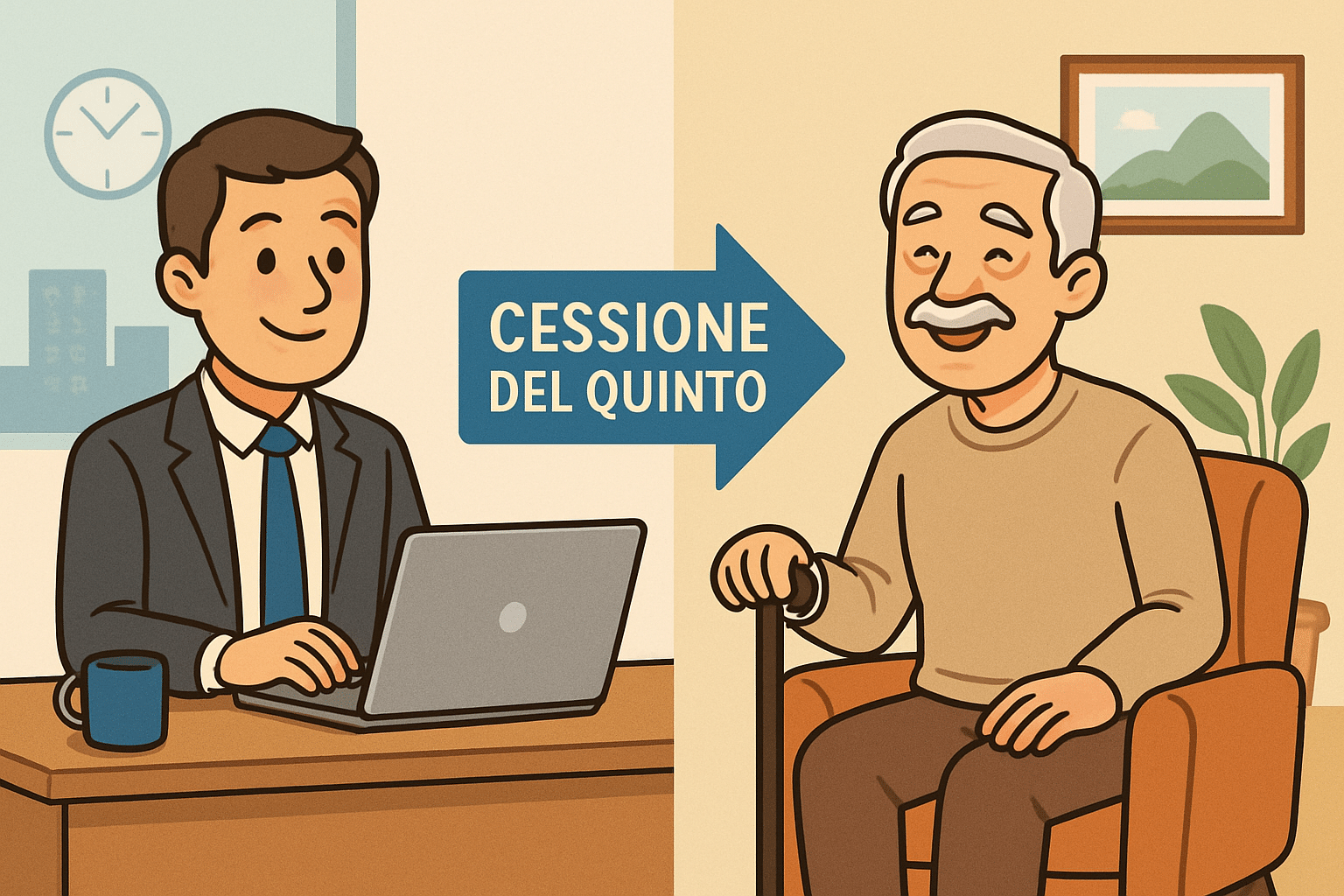 Novità riguardo il trasferimento della cessione del quinto da lavoro dipendente presso azienda privata verso il pensionamento