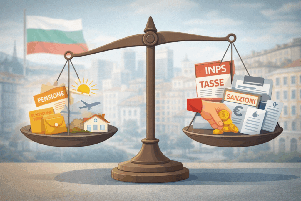 I guai dei pensionati italiani in Bulgaria