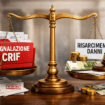 RIsarcimento danni per segalazione illegittima al CRIF