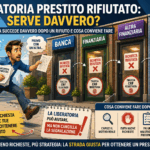 Liberatoria prestito rifiutato